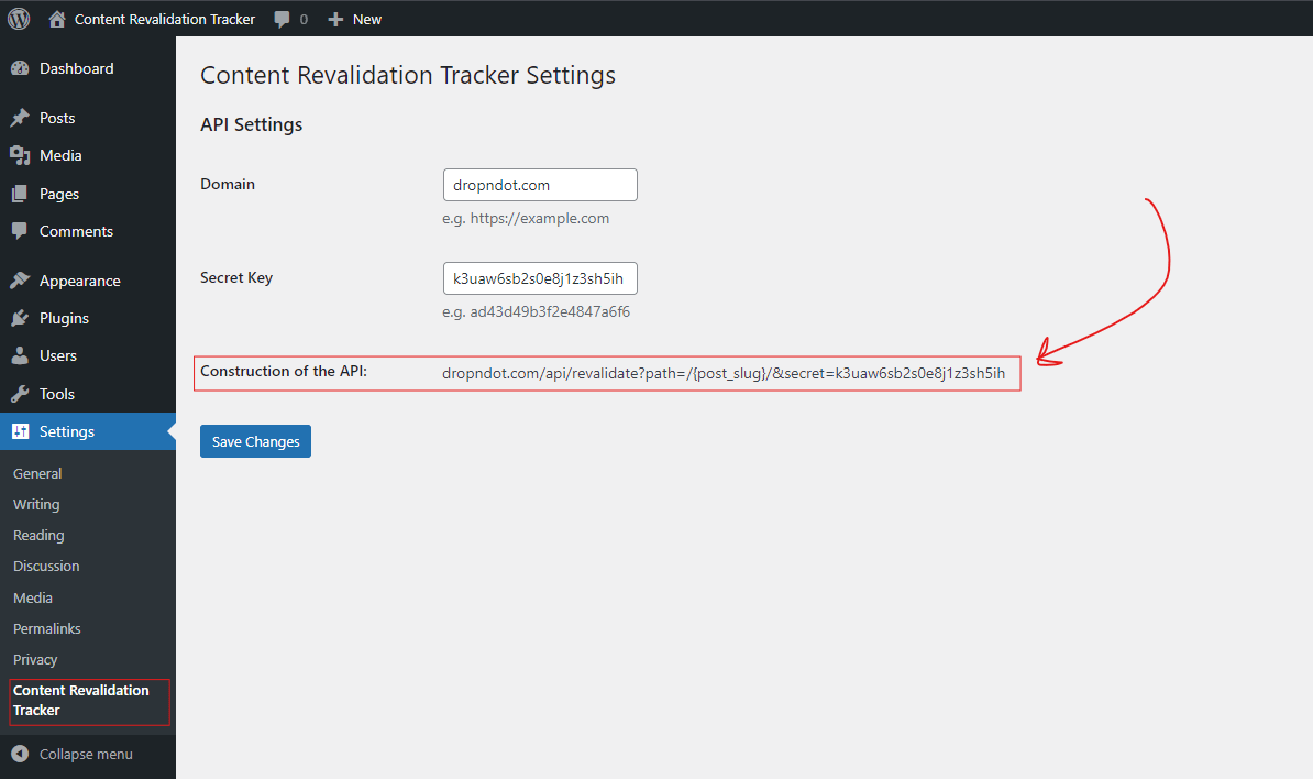 Content Revalidation Tracker