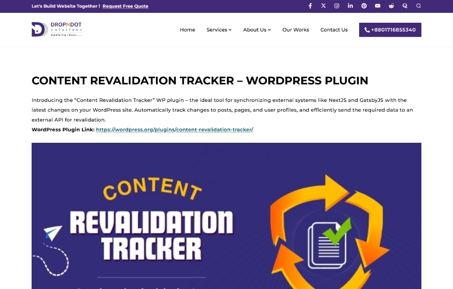 Content Revalidation Tracker