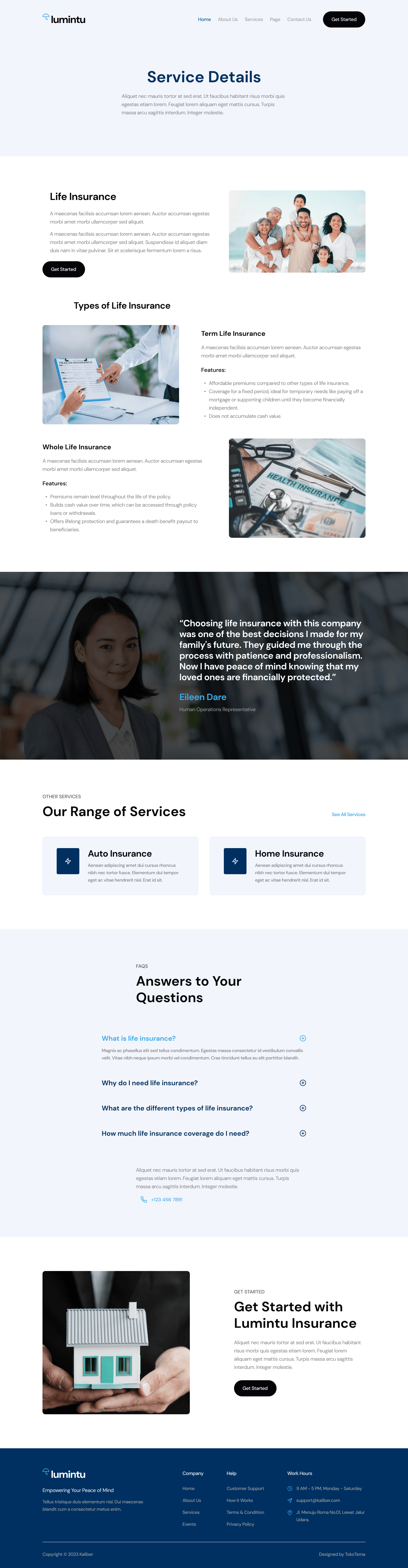 Lumintu - Smart Insurance Solutions for a Secure Future