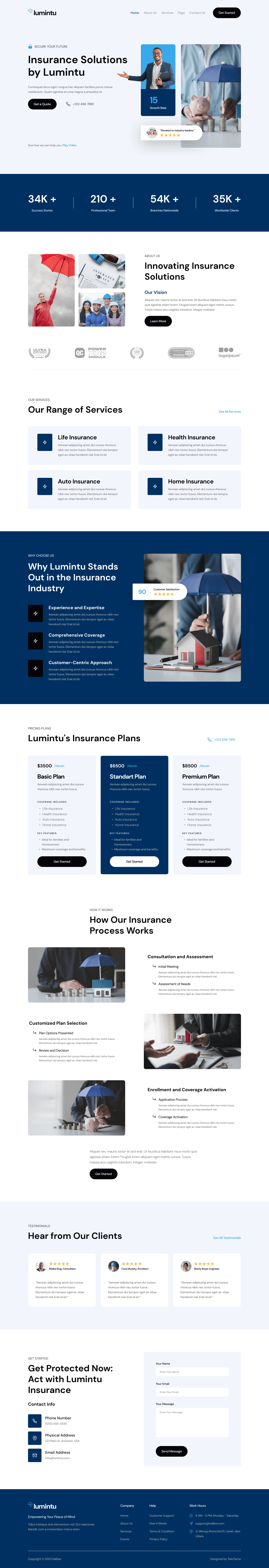 Lumintu - Smart Insurance Solutions for a Secure Future