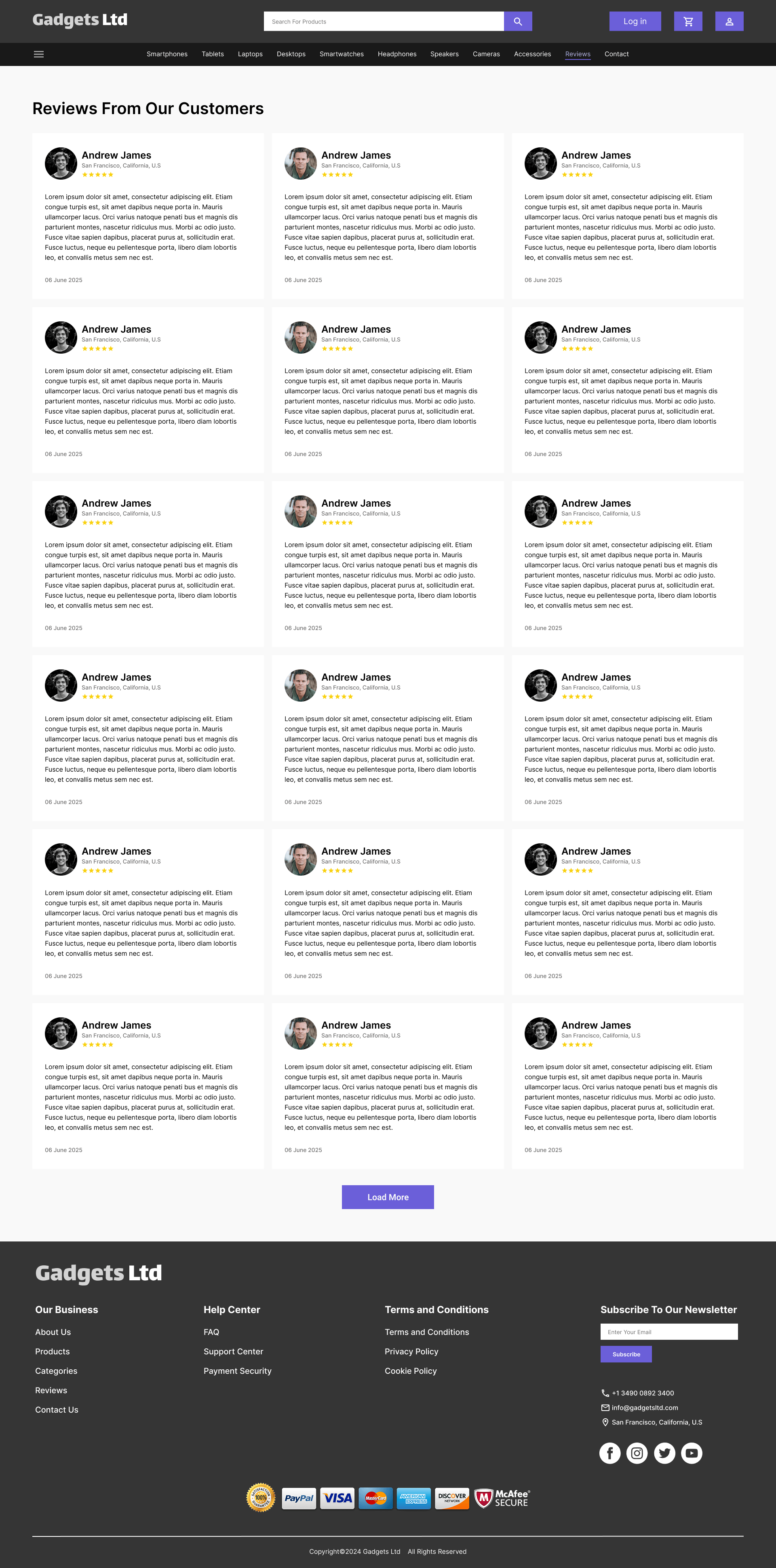 Gadgets Ltd – Smart Tech for Modern Living