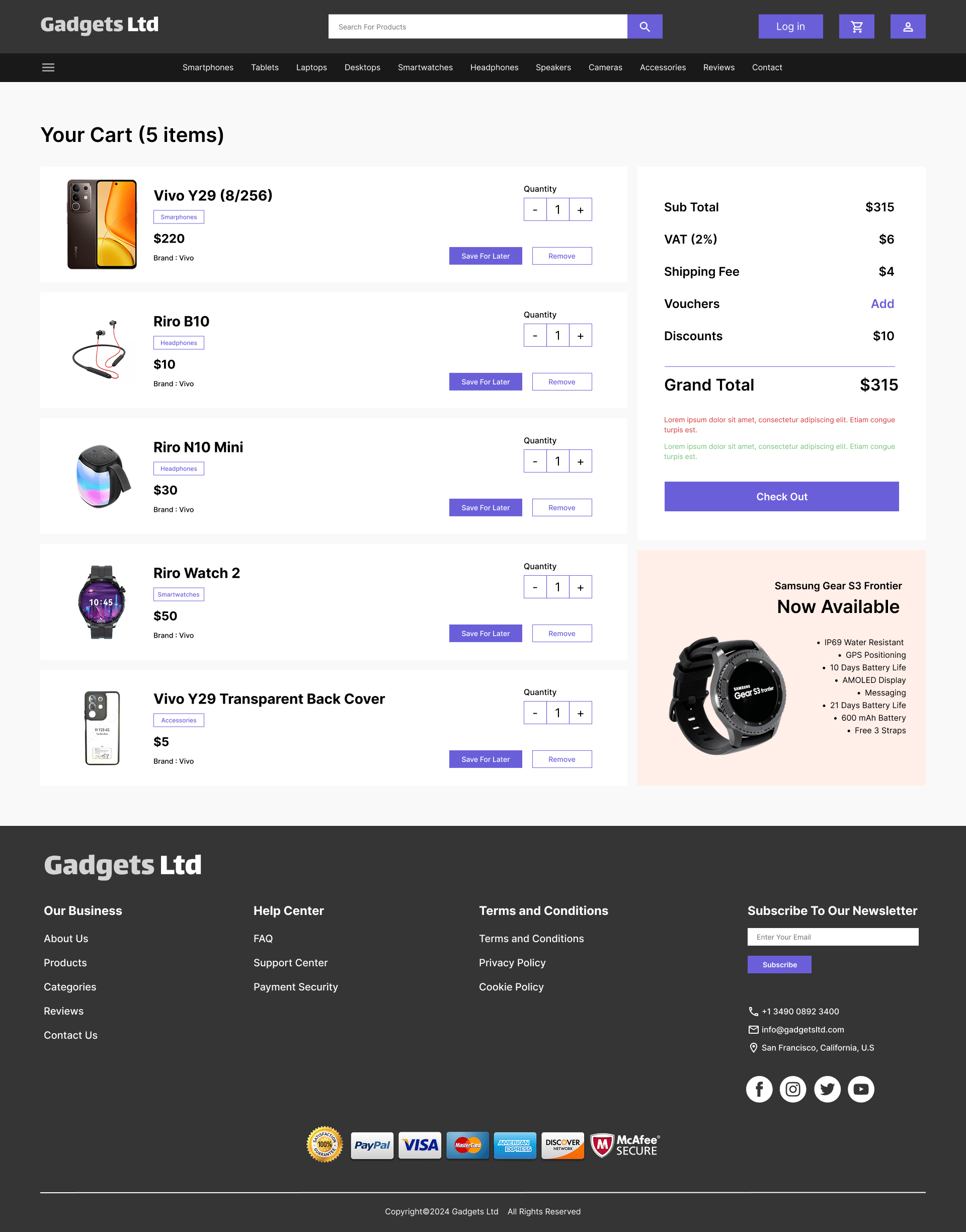 Gadgets Ltd – Smart Tech for Modern Living