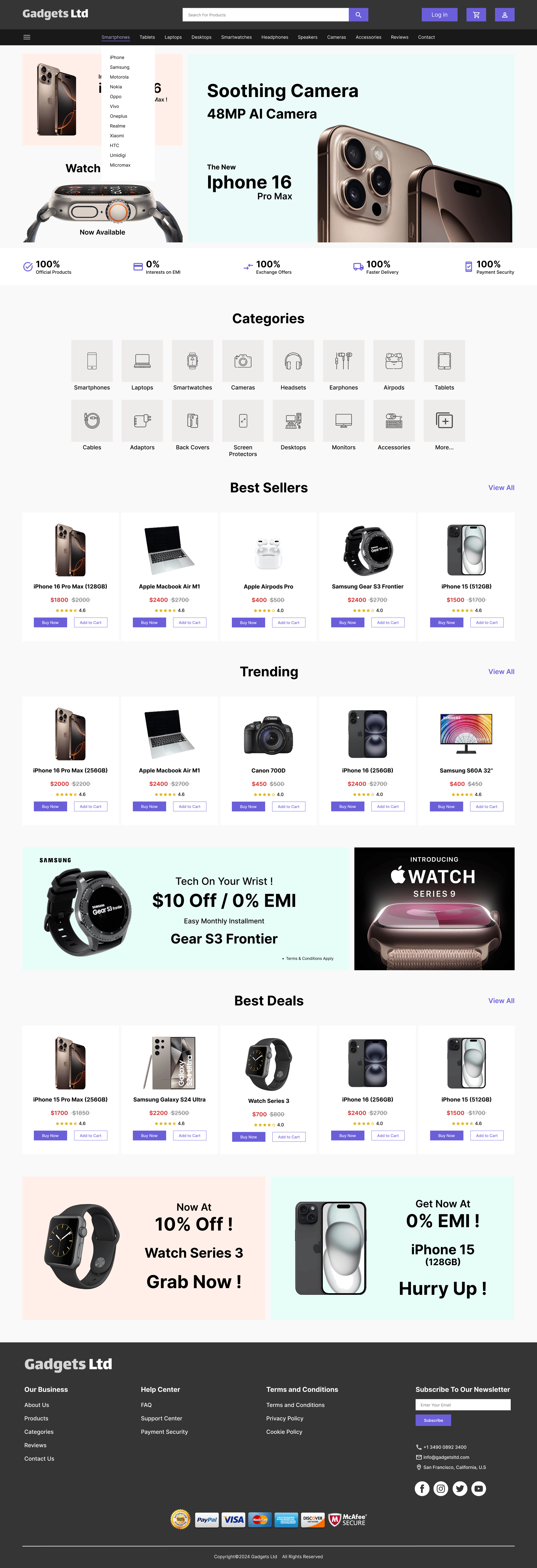 Gadgets Ltd – Smart Tech for Modern Living