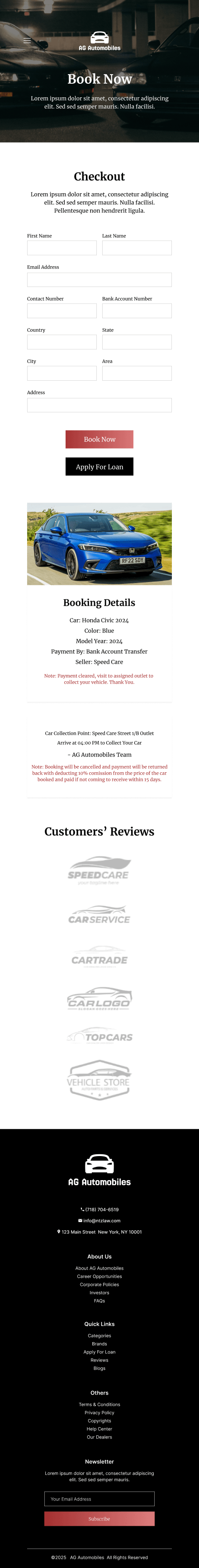 AG Automobiles – Drive with Confidence