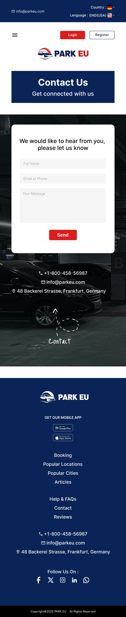 PARK EU – Smart & Seamless Car Parking Solution Across Europe