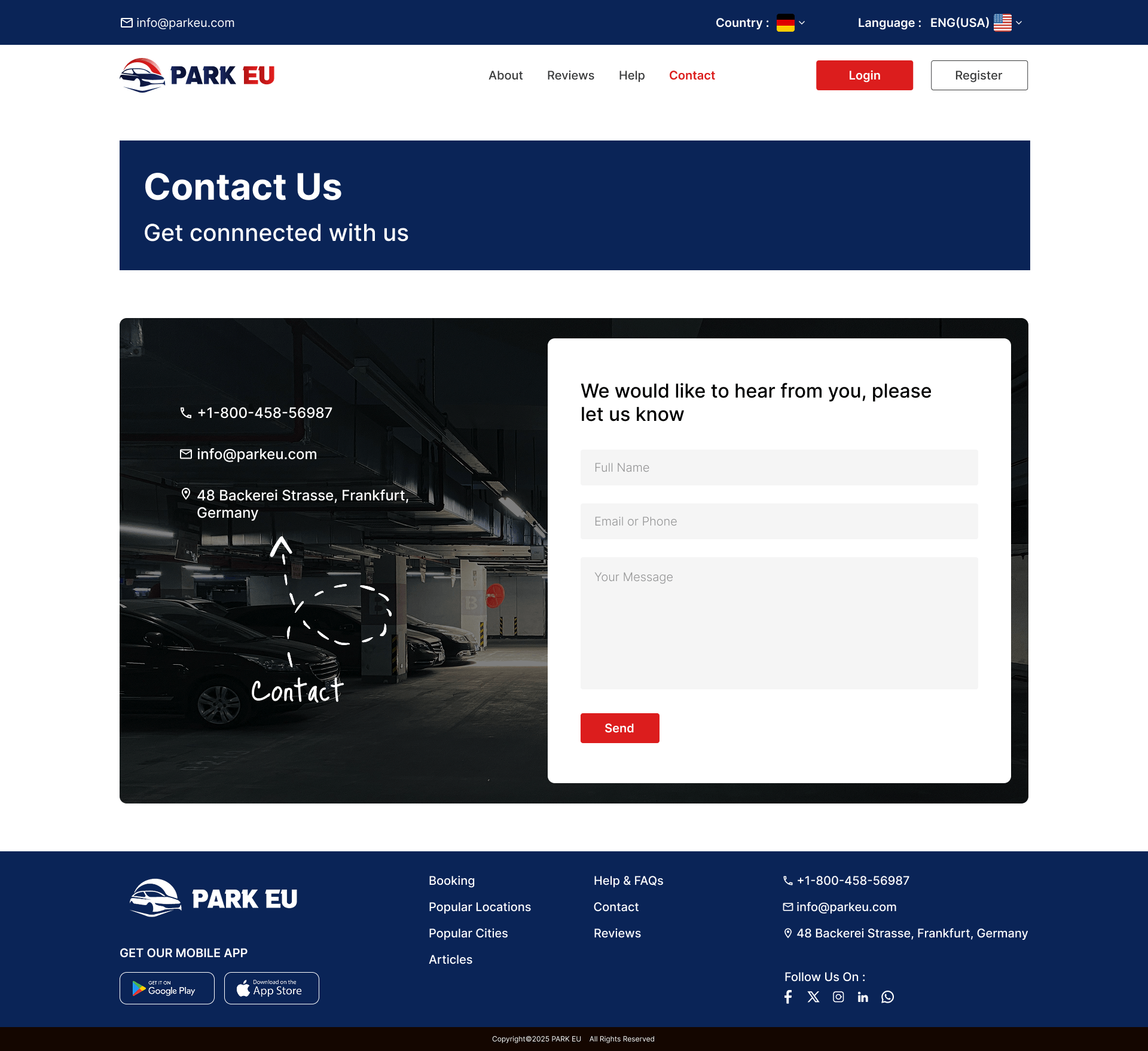 PARK EU – Smart & Seamless Car Parking Solution Across Europe