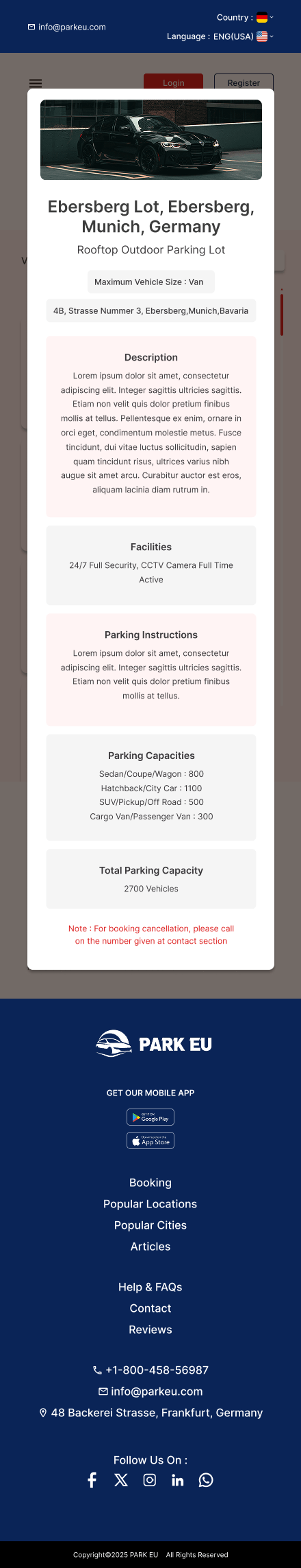 PARK EU – Smart & Seamless Car Parking Solution Across Europe