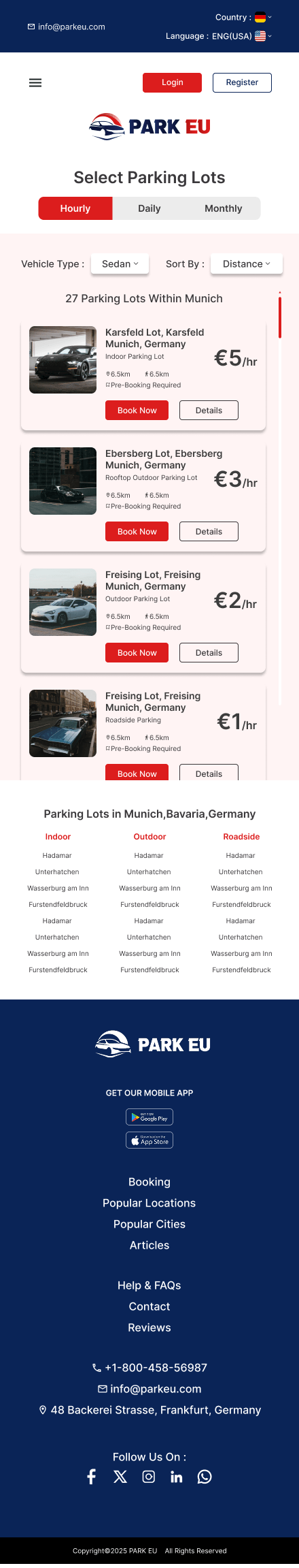 PARK EU – Smart & Seamless Car Parking Solution Across Europe