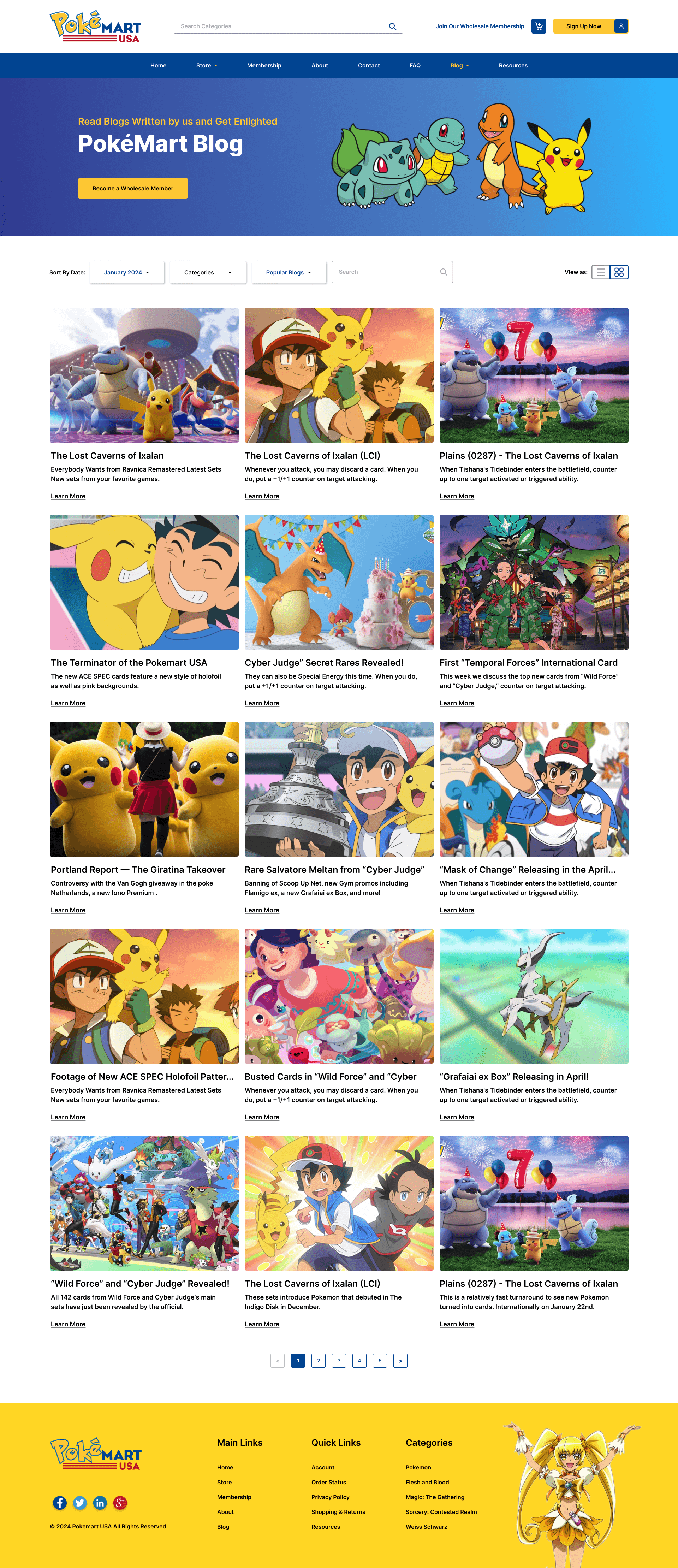 PokéMart USA – Pokémon Merchandise Store
